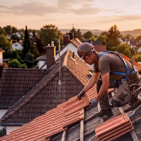 Luppe Orkan – Dachreparatur nach Sturm